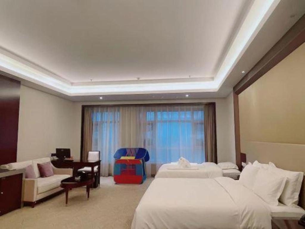 Linyi Blue Horizon International Hotel Yi He Zewnętrze zdjęcie